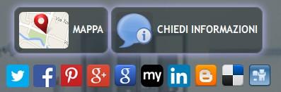 sito agenzia immobiliare con condivisione social networks